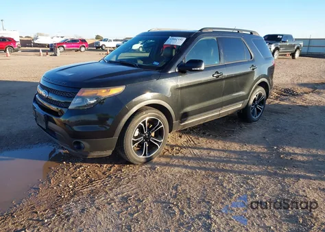 2015 Ford Explorer Sport из США, поврежденный, VIN 1FM5K8GT2FGA39893